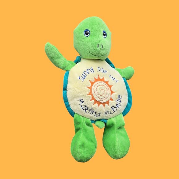 Rare Martina McBride Sunny Side Up Plush Turtle Concert Promotional Stuffed Toy - Picture 7 of 13